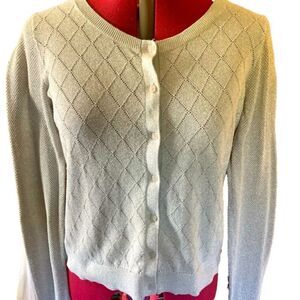 NUE options silver sweater size XL